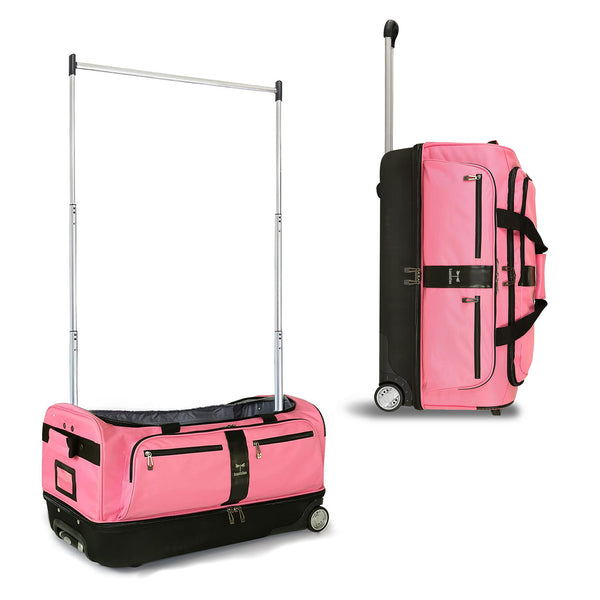Travolution 28" Drop-bottom Wheeled Duffel with Garment Rack, 2 Color Options