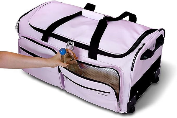 Mavii 28" Wheeled Duffel with Garment Rack, Collapsible - 4 Color Options