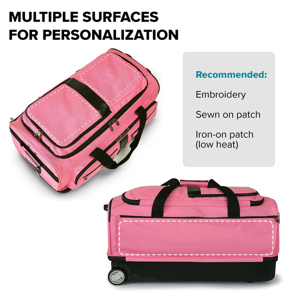 Gently Used - Travolution Newly Designed 28" Dance Duffel, Pink Upper