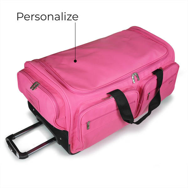 Mavii 28" Wheeled Duffel with Garment Rack, Collapsible - 4 Color Options