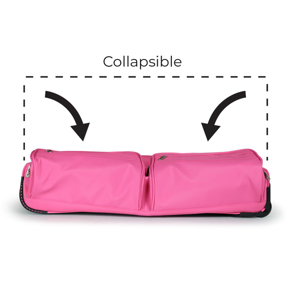 Mavii 28" Wheeled Duffel with Garment Rack, Collapsible - 4 Color Options