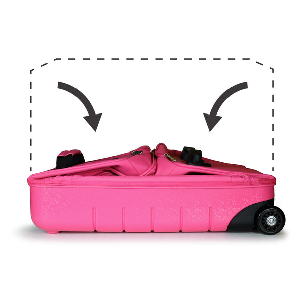 New! The Hybrid Garment Rack Duffel - HOT PINK