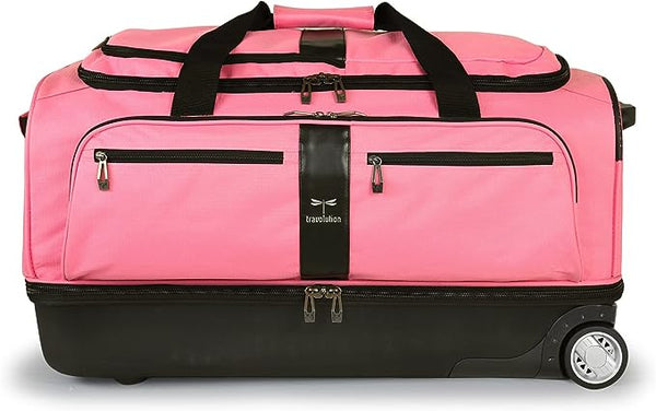 Travolution Newly Designed 28" Wheeled Duffel with Garment Rack, 2 Color Options